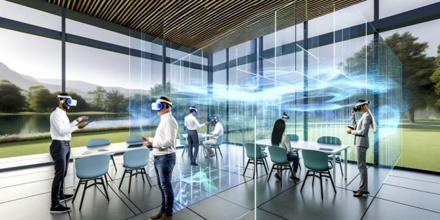 Virtuelle Büro-Welten: Nutzung von Gangl.de VR-Technologien im Arbeitsalltag